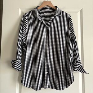 Chicos Gingham Women’s Button Down